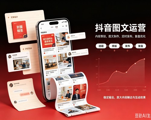 波密抖音图文代运营服务
