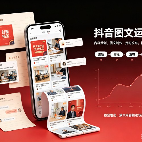 波密抖音图文代运营服务